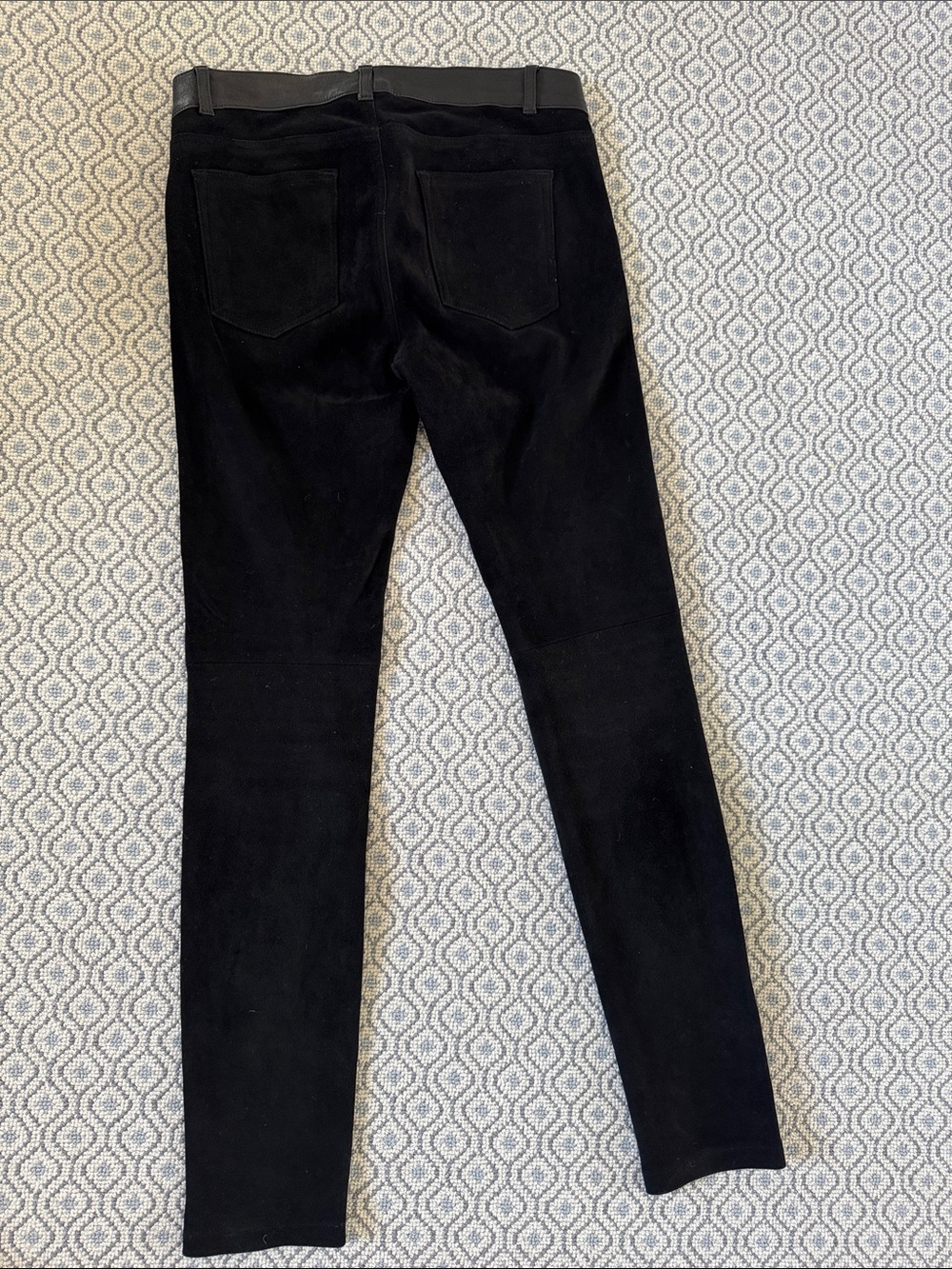 Vince Low Rise Leather Pants - Picture 9 of 9